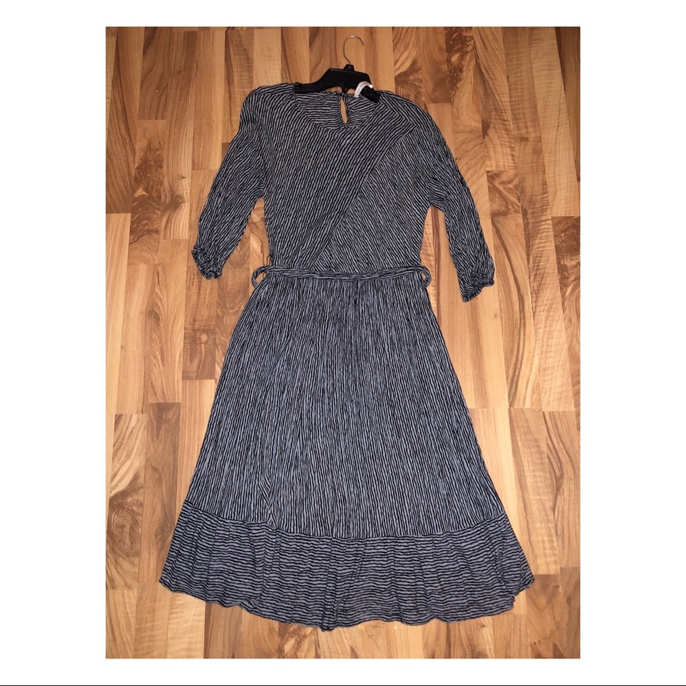Striped Midi Dress